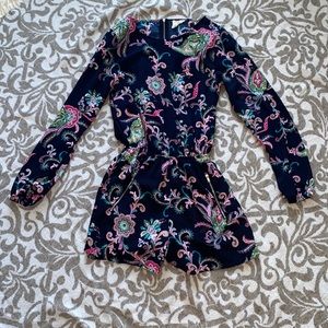 Adorable long sleeve romper